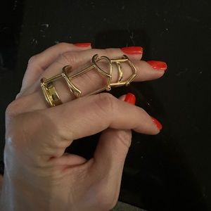 Eddie Borgo hinges gold ring from bergdorf Goodman